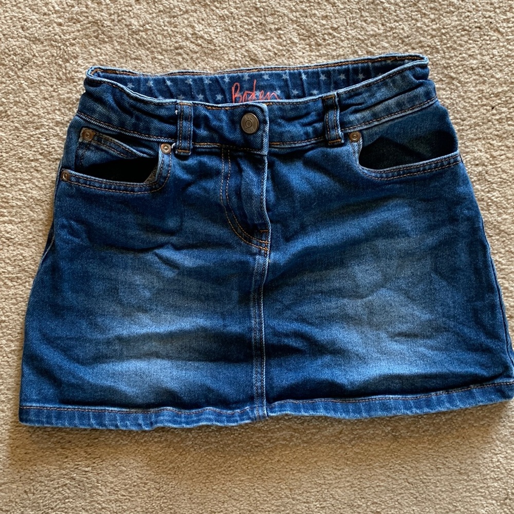 Boden Denim Skirt